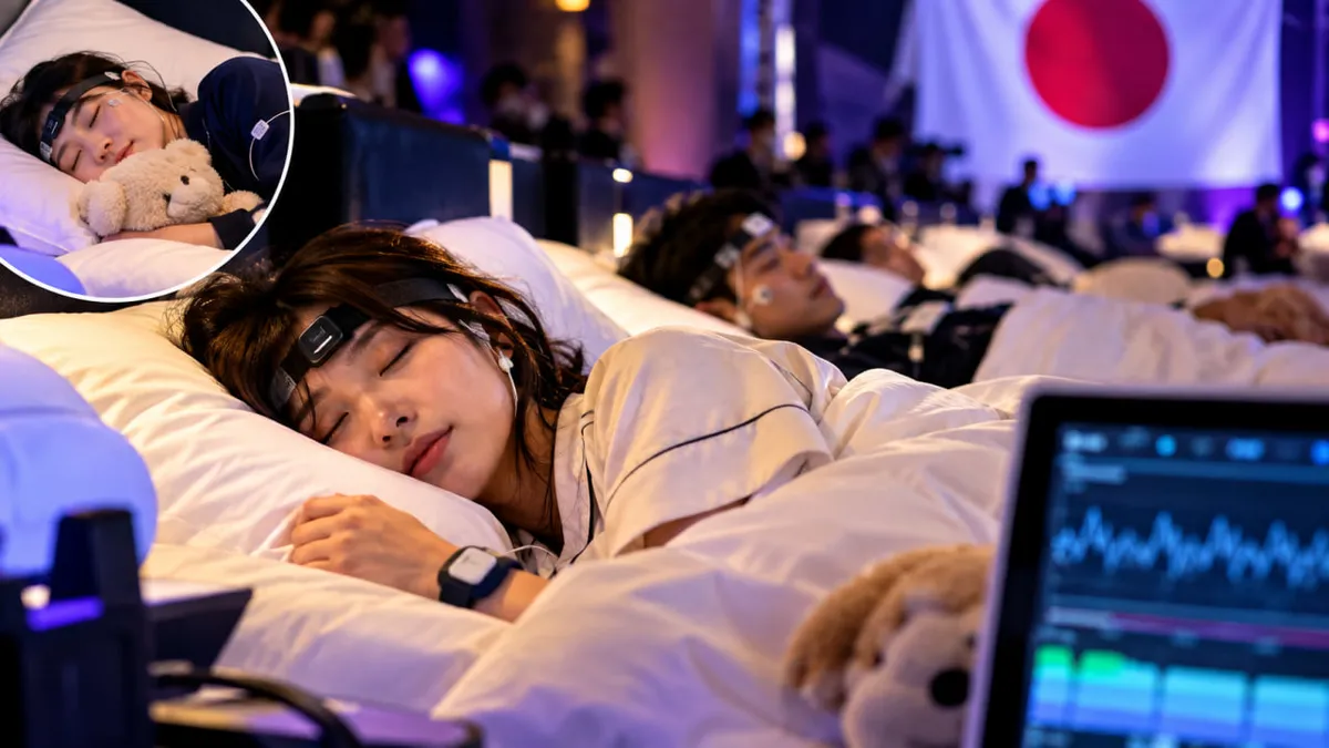 Japonya’da uyku yarışması düzenlendi! Kazanan 2 milyon yen aldı