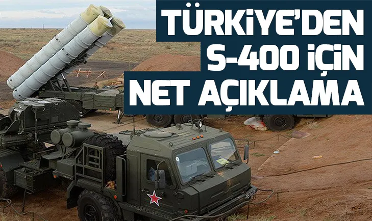 Bakan Çavuşoğlundan flaş S-400 açıklaması!