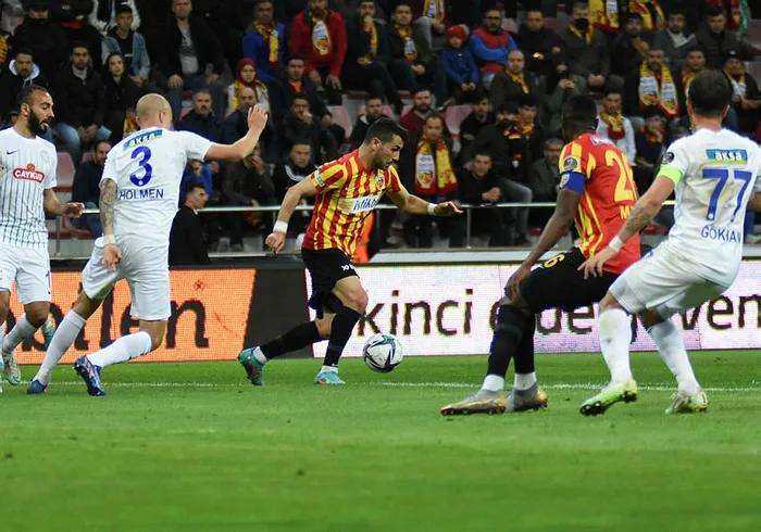 Yukatel Kayserispor: 1 - Çaykur Rizespor: 1 MAÇ SONUCU ÖZET