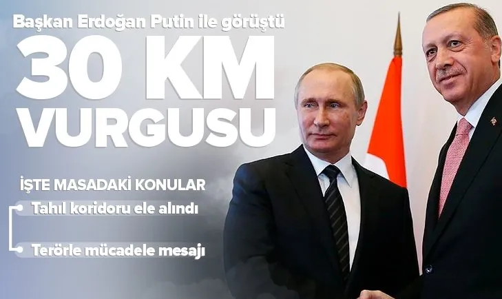 Başkan Erdoğan’dan Putin ile kritik görüşme