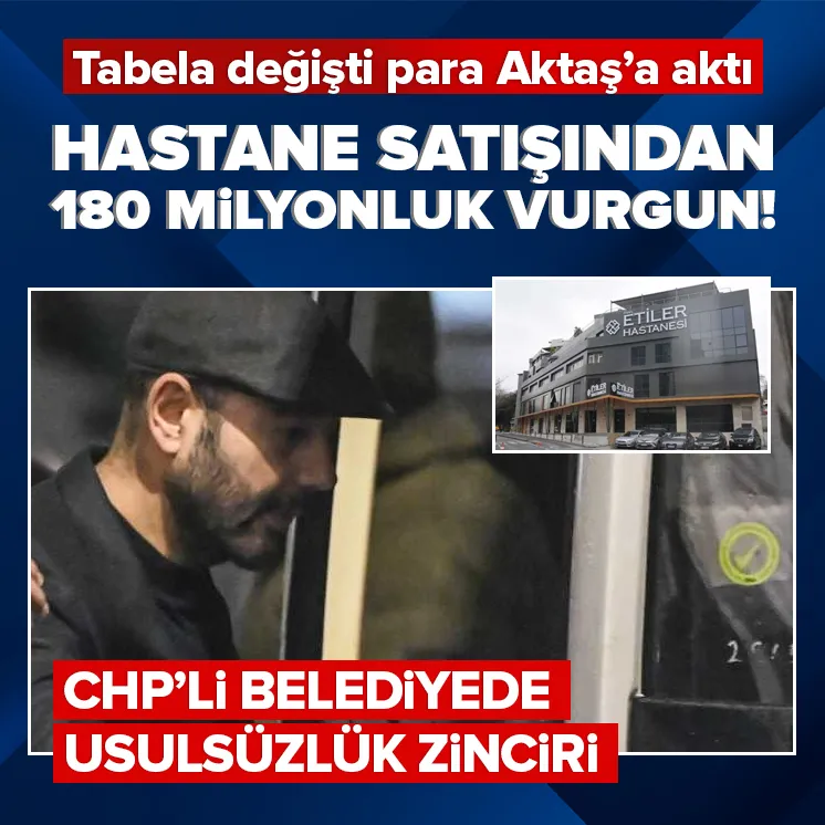 Hastane satışından 180 milyonluk vurgun