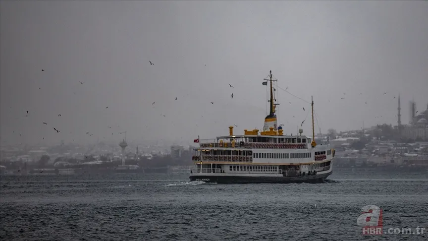 İstanbul’da deniz ulaşımına kar engeli! Hangi seferler iptal edildi? 1