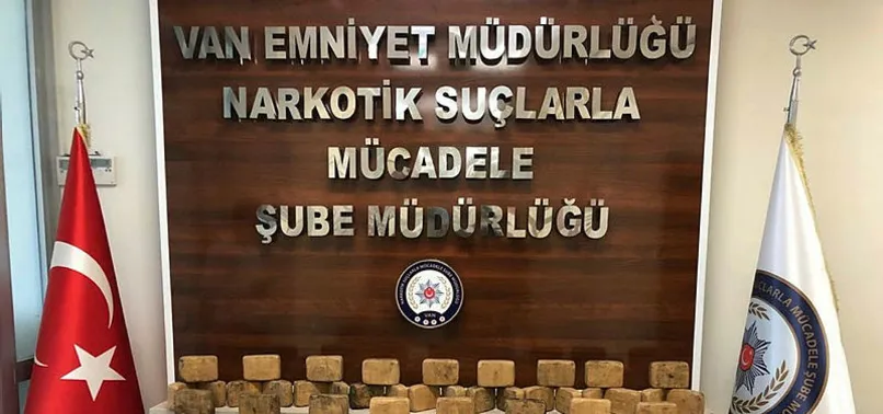 Van'da büyük uyuşturucu operasyonu