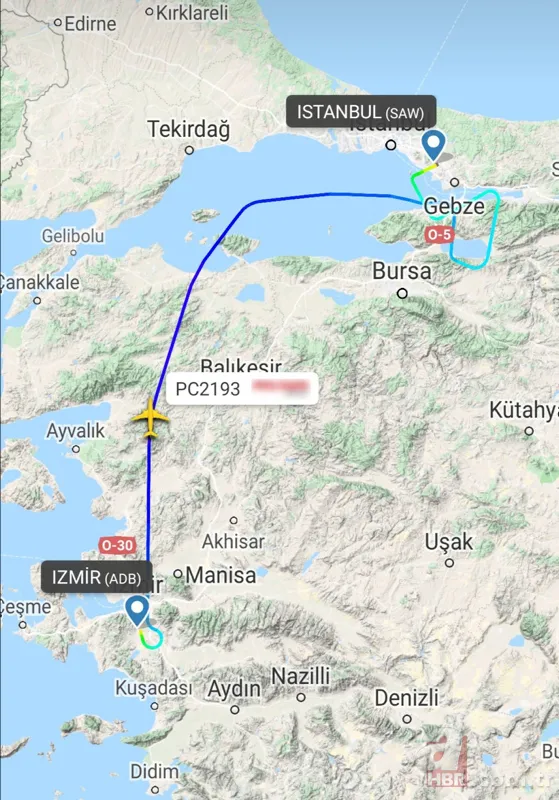 Pistten çıkan Pegasus uçağının radar görüntüleri ortaya çıktı 5