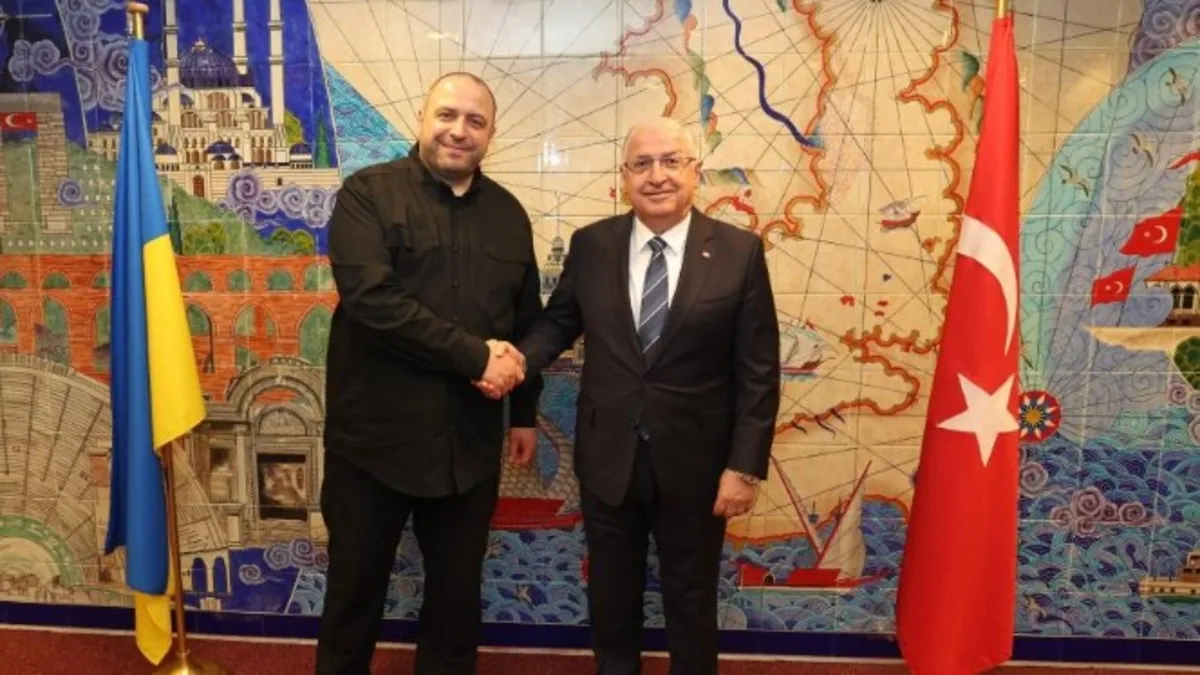 Bakan Güler'den Ukrayna teması: Mevkidaşı Umerov ile görüştü