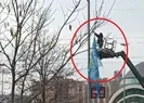Skandal görüntüler! Afişleri toplattı