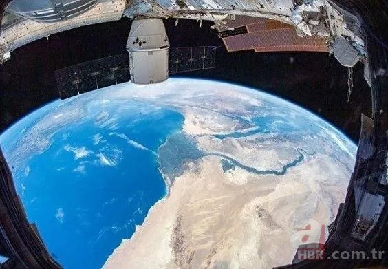 NASA astronotların çektiği Türkiye fotoğrafını paylaştı
