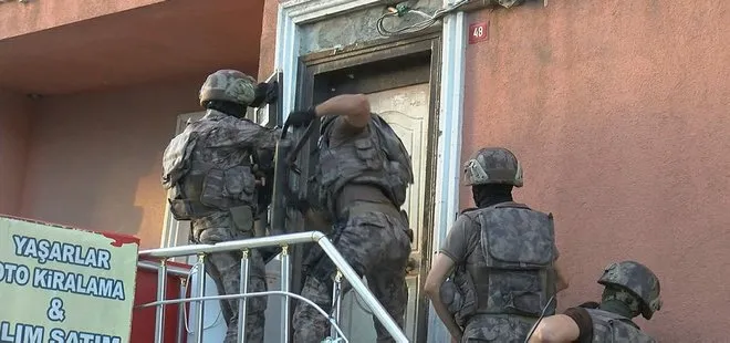 İstanbul’da organize suç örgütüne operasyon