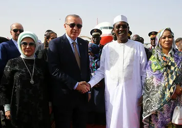 İdriss Deby İtno, Erdoğan'ın daveti üzerine Türkiye’ye geldi