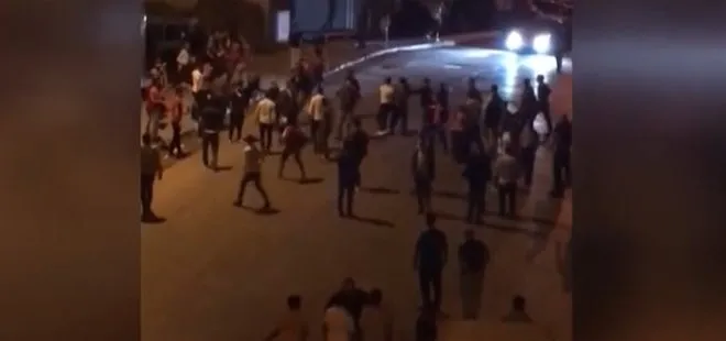 İstanbul Arnavutköy’de taciz iddiası sonrası çıkan kavga kamerada