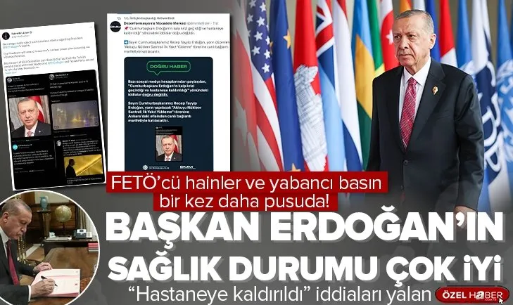 Başkan Erdoğan’ın sağlık durumu çok iyi
