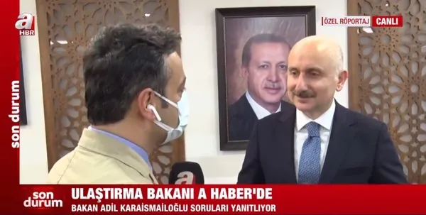 Son dakika: Ulaştırma ve Altyapı Bakanı Karaismailoğlu’ndan Kanal İstanbul açıklaması