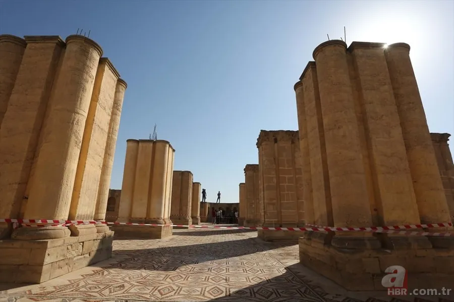 Dünyanın en büyük mozaik tablosu Filistin'de açıldı 8
