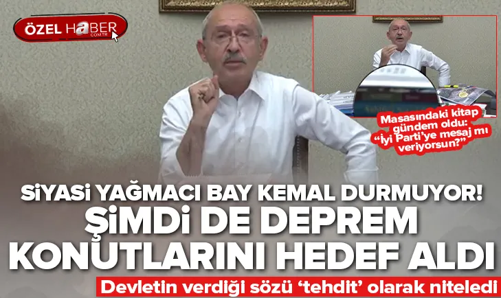 Devletin konut yapma sözüne tehdit dedi