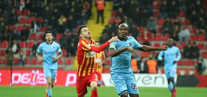 Trabzonspor, Kayseri deplasmanında iki golle kazandı