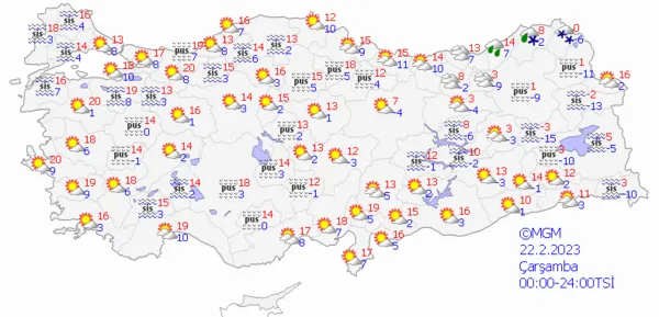 1676818967691.png Sağanak yağış ve kar geliyor! Meteoroloji'den çok sayıda ile yeni uyarı! İstanbul Ankara İzmir hava durumu... - 7