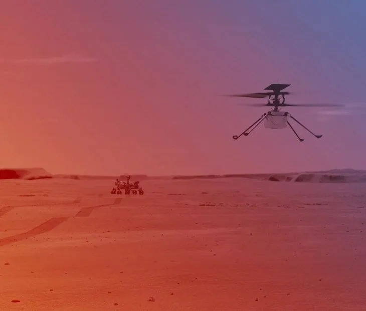 NASA’dan tarihi hamle! Mars’ta helikopter uçurdu!