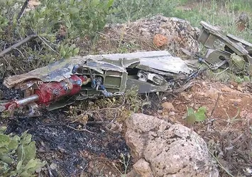 Yemen'de BAE uçağı düştü