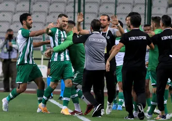 Konyaspor turun kapısını araladı: BATE Borisov'a gol olup yağdı
