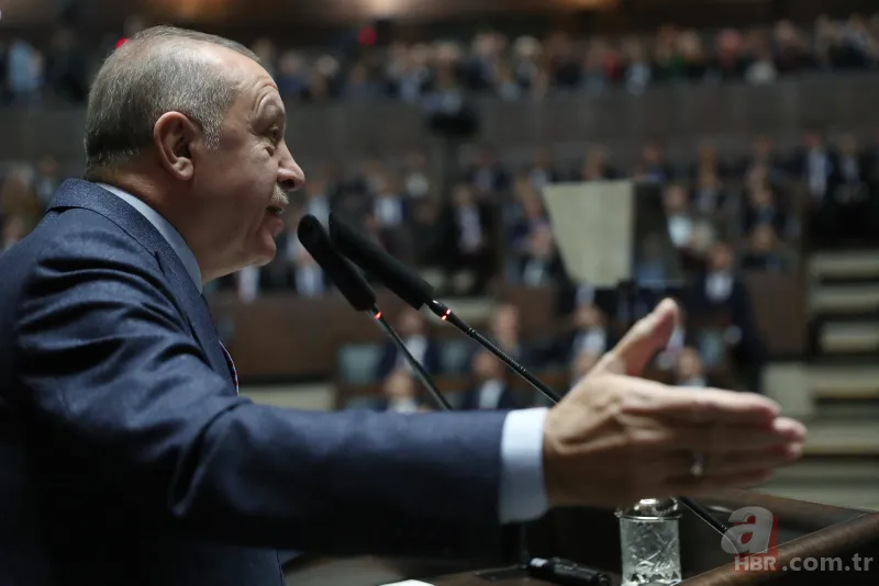 Başkan Erdoğan partilileri selamladı! O anlar böyle görüntülendi... 24