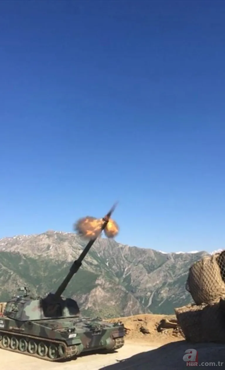 Kuzey Irak'a yapılan kara ve hava harekatından yeni fotoğraflar 11