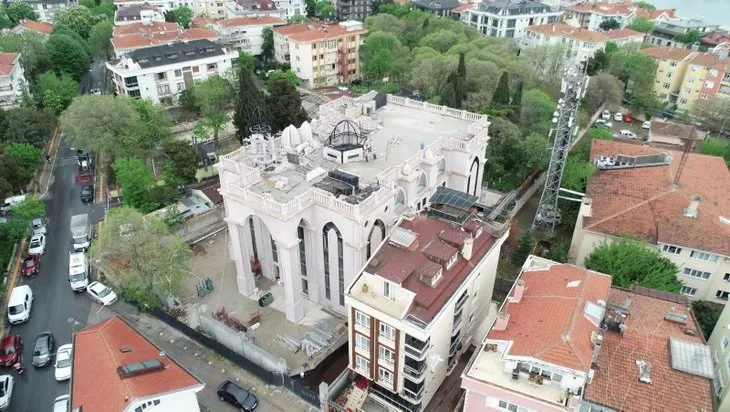 Son dakika | Cumhuriyet tarihinin ilk Süryani kilisesi! Havadan işte böyle görüntülendi! Açılış tarihi belli oldu