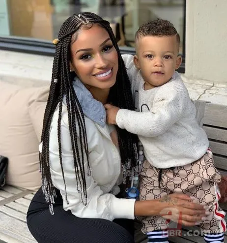 Mario Lemina'nın sevgilisi Fanny Neguesha bakın kim çıktı 11