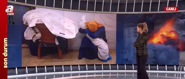 A Haber yayınında duygusal anlar! İsrail’in katliamı sonrası bölgeden gelen fotoğraflar Cansın Helvacı’dan yürek burkan sözler: Bu ölenler rakam değil insan...