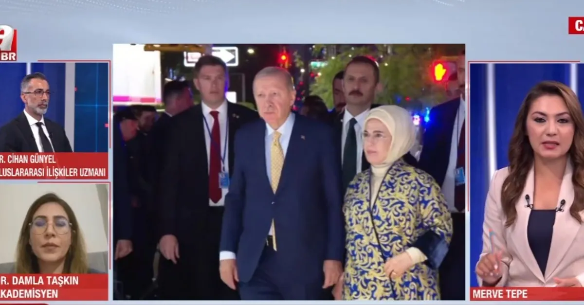 Başkan Erdoğan Türkevi'ne geçti