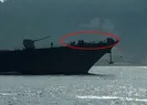 Savaş gemisi Boğazdan geçti! Ağır silahlı askerler...