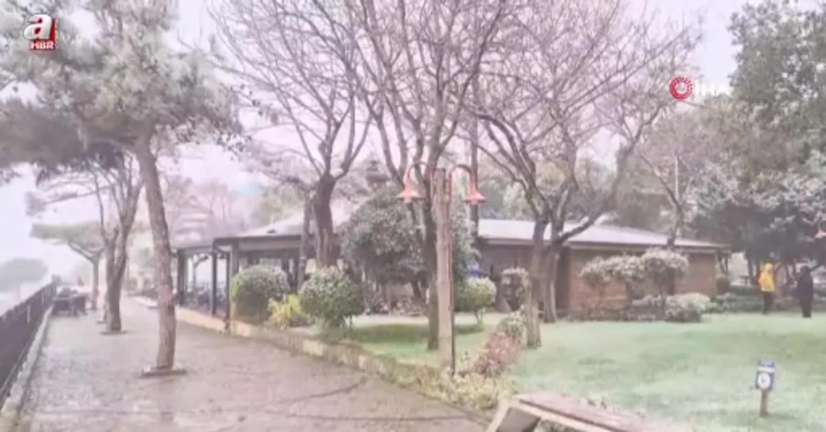 Kar yağışı Silivri’de etkisini gösterdi