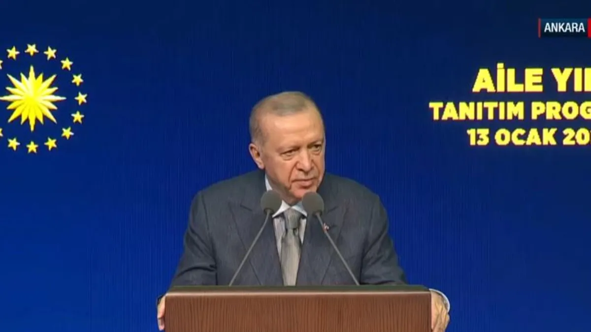 Başkan Erdoğan'dan en az 3 çocuk çağrısı