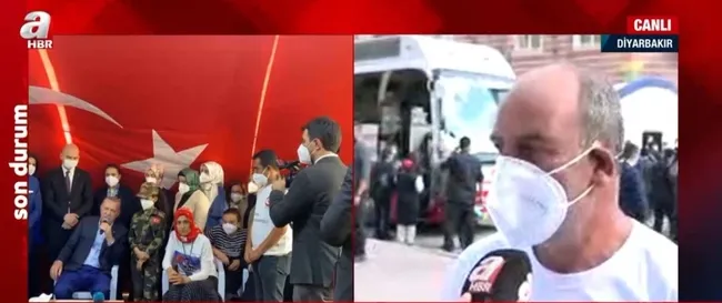 Başkan Erdoğan ile görüşen aileler A Haber’e konuştu: Allah onu başımızdan eksik etmesin