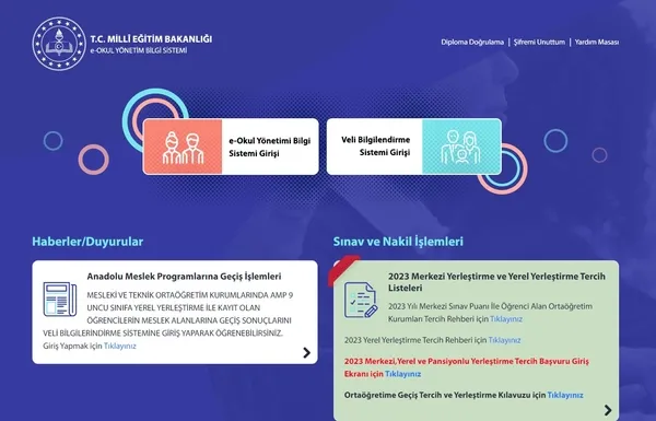 ADRESE DAYALI OKUL SORGULAMA EKRANI! LGS adrese dayalı yerleştirme nasıl yapılır, şartları neler? e-okul.meb.gov.tr