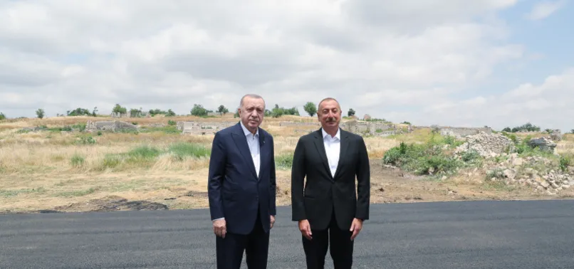Başkan Erdoğan'dan Azerbaycan'a bir yılda üçüncü ziyaret! Karabağ'da bir ilk