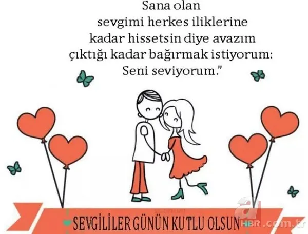 Nişanlıya, sevgiliye, eşe, flörte, erkeğe ve kadına en güzel duygu yoğunluklu Sevgililer Günü mesajları...SEVGİLİYE FARKLI SEVGİLİLER GÜNÜ MESAJLARI 2