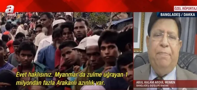 Bangladeş Dışişleri Bakanı Momen A Haber’e konuştu: Erdoğan ülkesi için mükemmel işler yapıyor