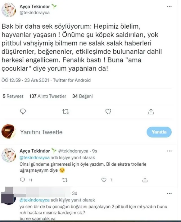gaziantepte-pitbull-saldirisina-ayca-tekindordan-tepki-ceken-yorum-ayca-tekindor-kimdir-kac-yasinda-sarkilari-nelerdir-1640251349177.jpg Gaziantep'te pitbull saldırısına Ayça Tekindor’dan tepki çeken yorum! Ayça Tekindor kimdir, kaç yaşında, şarkıları nelerdir? - 1