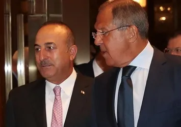 Mevlüt Çavuşoğlu Rus mevkidaşı ile görüştü