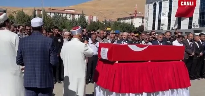 Türkiye şehidini uğurluyor! Pençe-Kilit şehidi astsubay Yusuf Ataş için cenaze töreni