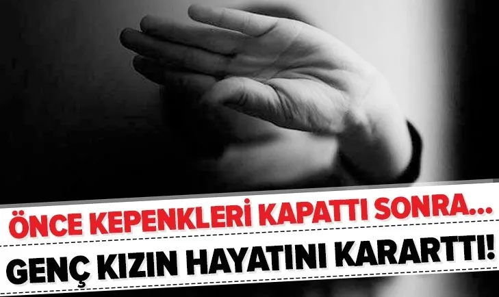 Genç kız hayatının şokunu yaşadı! Önce kepenkleri indirdi sonra...