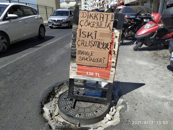 Küçükçekmece’de İSKİ’ye pankartlı tepki - 2