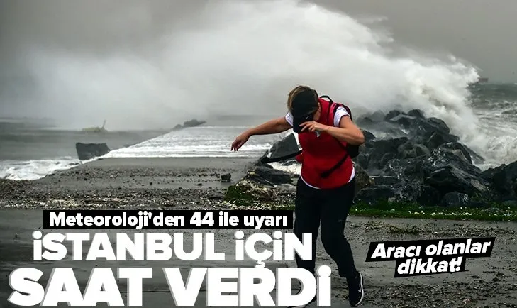 Son dakika: İstanbul’a 90 km/saat fırtına uyarısı! Hafta sonu kuvvetli rüzgar ve yağmur var | Meteoroloji o illeri açıkladı