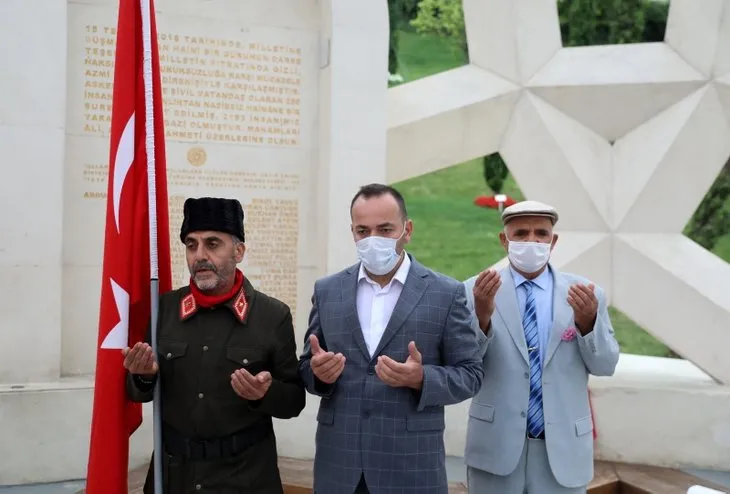 15 Temmuz Şehitler Makamı'nda ziyaretler başladı