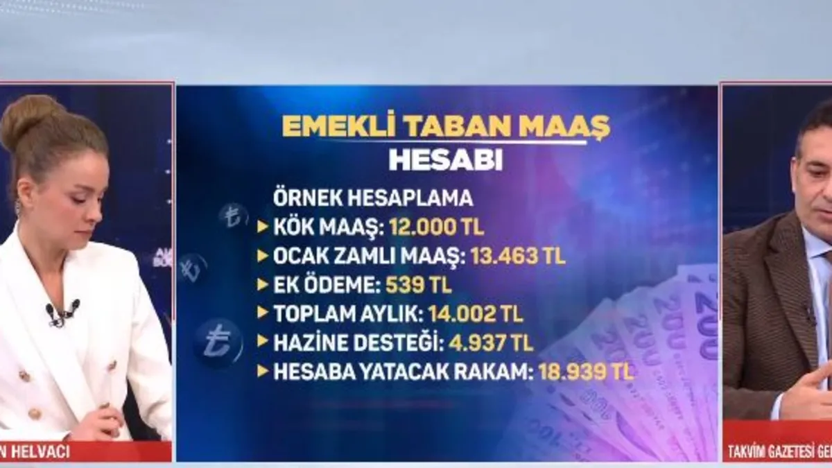 Emekli taban maaş hesabı nasıl yapılıyor?