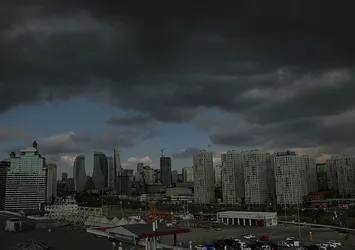 Kara bulutlar İstanbul’u sardı