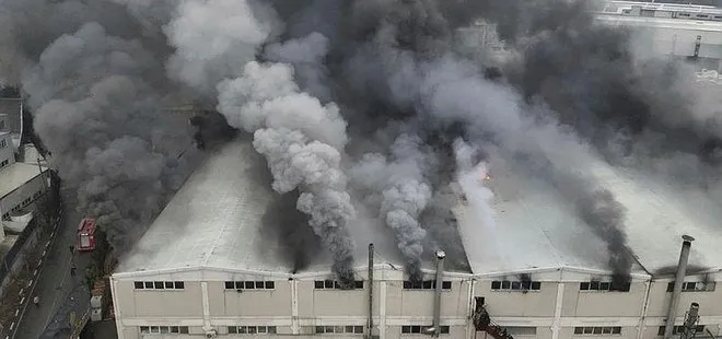 Bursa’da fabrika yangını! Alevler binayı sardı