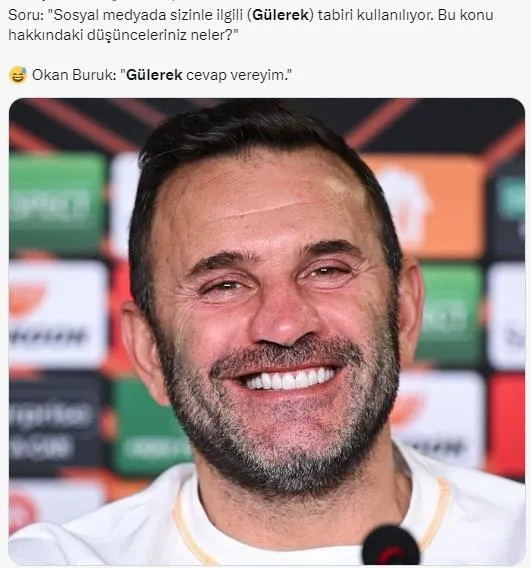 Ahaber.com.tr sordu Okan Buruk yanıtladı! Erden Timur sözleri... ’Gülerek’ cevabı sosyal medyayı salladı