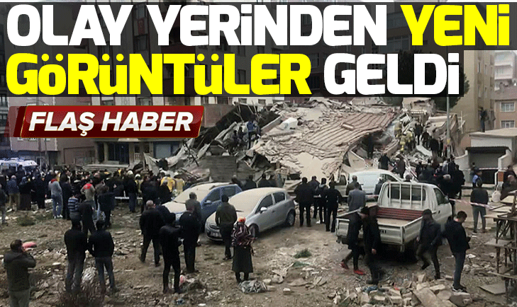 Son dakika: İstanbul’da 8 katlı bina çöktü