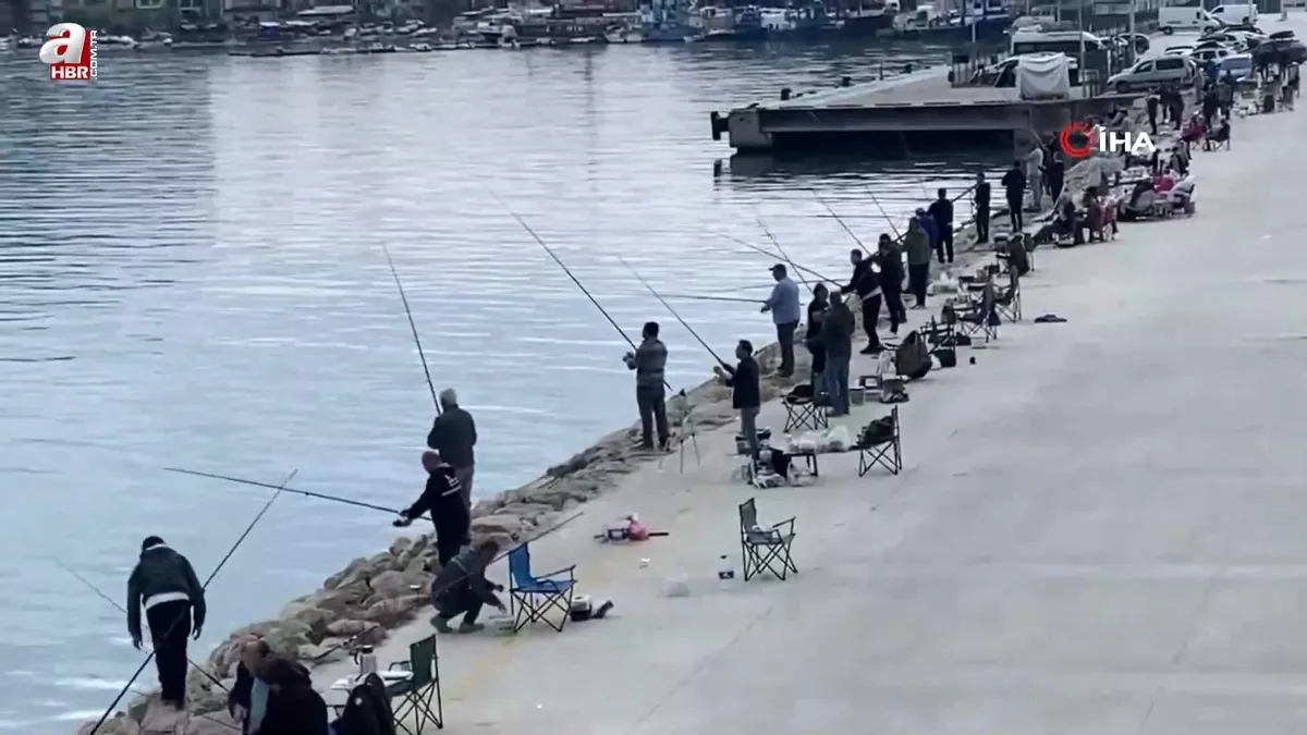 Duyan sahile akın etti